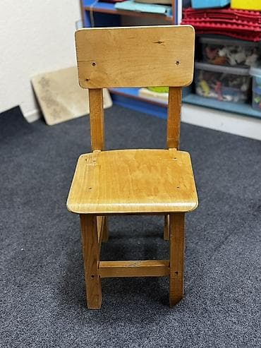 Детские шезлонги: Детский стул, Дерево — 1