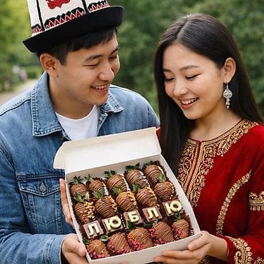 Чала фабрикаттар: Принимаю заказы только через ватсап Подарочные наборы клубники в — 2