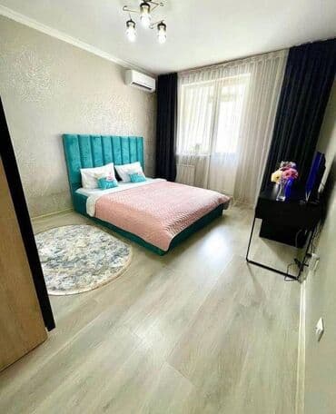 продажа квартир гостиничного типа в бишкеке: 1 комната, Душевая кабина, Постельное белье, Кондиционер — 5