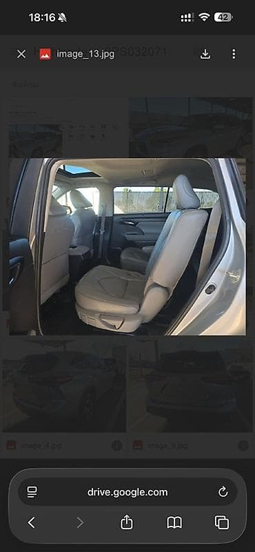 4: Toyota Highlander: 2023 г., 2.4 л, Автомат, Бензин, Кроссовер — 10