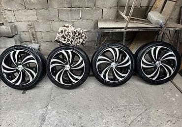 пассо: Колеса в сборе 215 / 45 / R 17, Лето, Б/у, Комплект, Легковые, Литые, отверстий - 4 — 2
