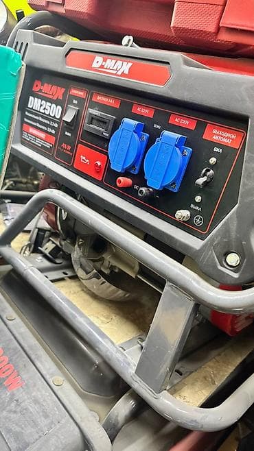 Генераторы: Бензиновый генератор D-MAX DM2500 / DM3600E Характеристики и — 2