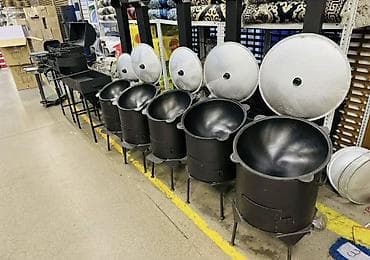 Казан с печью для костра (наборы разных объёмов) - Объёмы казанов: 8 at lalafo.kg Казан с печью для костра (наборы разных объёмов) - Объёмы казанов: 8