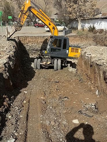 мини экскватр: Экскаватор, Hyundai, 2008 г., Колесный — 1