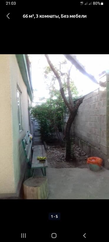 Үйдү ижарага алам: Үй, 5 кв. м, 4 бөлмө, Менчик ээси, Эски ремонт — 3