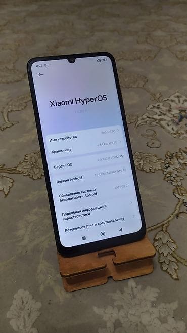 red: Redmi, Redmi 13C, Б/у, 128 ГБ, цвет - Черный, 2 SIM — 2
