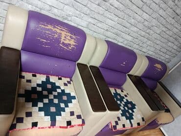 диван из палета: Раскладной диван, Б/у — 2