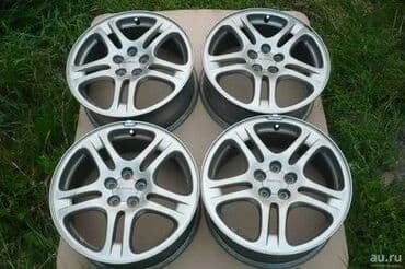 Литые Диски R 17 Subaru, Комплект, отверстий - 5, Б/у