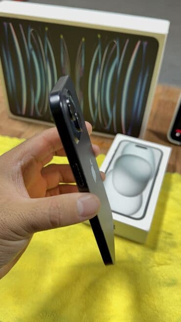 сколько стоит iphone 15 в бишкеке: IPhone 15, Б/у, 128 ГБ, Коробка, 90 % — 7