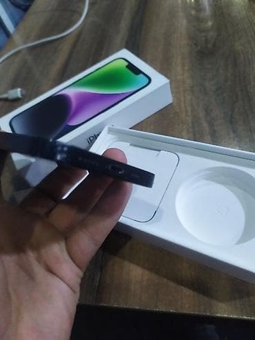 google fold: IPhone 14 — 256 ГБ, цвет Midnight (черный) АКБ 77 радной ✅ — 6