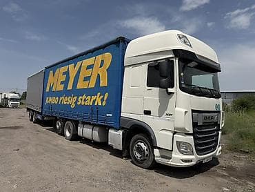 xf: Тягач, DAF, 2019 г., Тентованный — 1