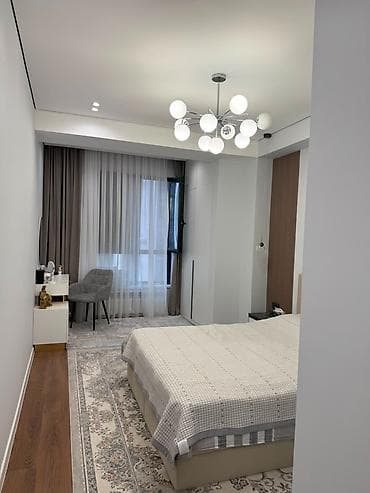 капстрой: 3 комнаты, 109 м², Элитка, Асанбай мкр Элитка, 7 этаж, Свежий ремонт — 10