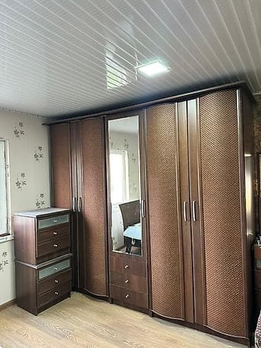 спальный гарнитур соната: Спальный гарнитур, Односпальная кровать, цвет - Коричневый — 2