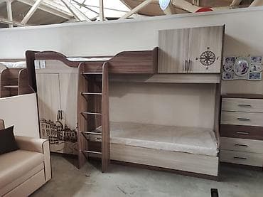 тумба с раковиной в ванную: Детская гарнитура, Б/у, Для девочки, Для мальчика, ДСП, Самовывоз — 4