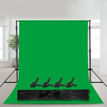 фоны для фото: Фон хромакей 3м*6м для фото и видео съёмок Цена без стоек В — 2