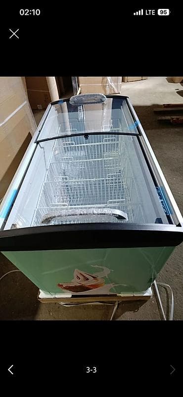 Холодильное оборудование: Морозильная бонета/ларь с раздвижными стеклянными крышками — 10