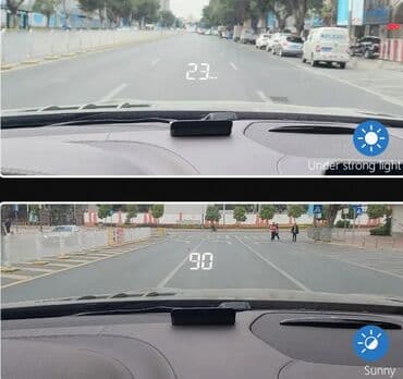 спидометры: OBD проектор на лобовое стекло. Универсальный, подходит на авто от — 3