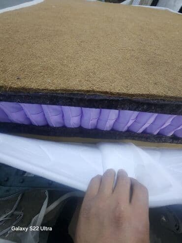 кровать мебель: Ортопедический матрас - Конструкция: двусторонний, пружинный блок — 12