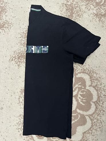 футболки lacoste мужские: Футболка Lacoste, мужская, чёрного цвета. - Классический крой с — 2