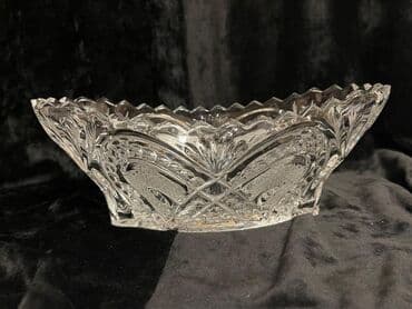 куплю посуды: Хрустальные вазы, салаьники, фрутовницы. Классика чешского хрусталя! — 8