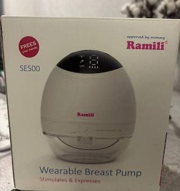 breast: Носимый молокоотсос Ramili SE500. Компактная модель для сцеживания — 1
