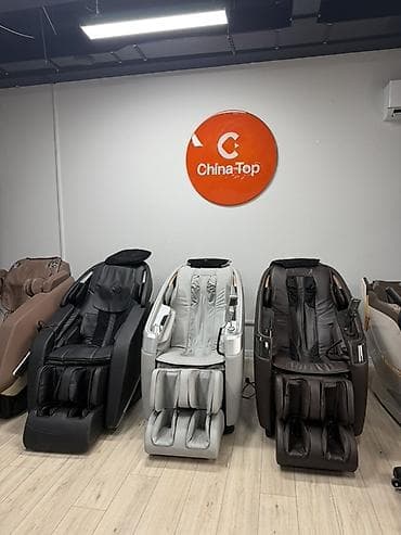 массаж тело: Массажное кресло, Б/у, цвет - Черный — 2