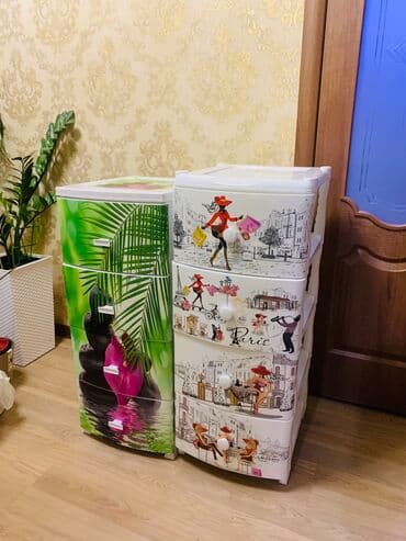 шкафы для ванны: Комоды Производство: Россия с 4 отсеками Высота 98 ширина 40 — 3