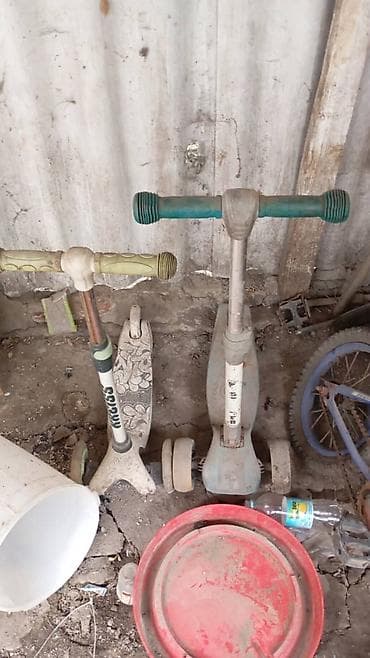 толокары детские: Детский самокат, Трёхколёсный — 1