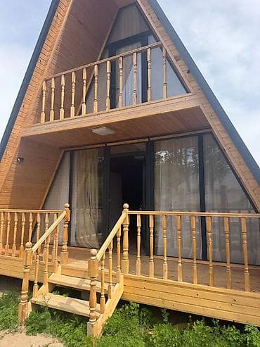 иссык куль отдых 2026 цены: 🌲 Стильные A-frame коттеджи на Иссык-Куле | Чок-Тал | До 8 мест — 2