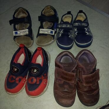 демисезонная детская обувь 22 размера: 1-2 фото- зимние ботинки минимен 27 размер- 1000с. 3-4 фото- зимние — 7