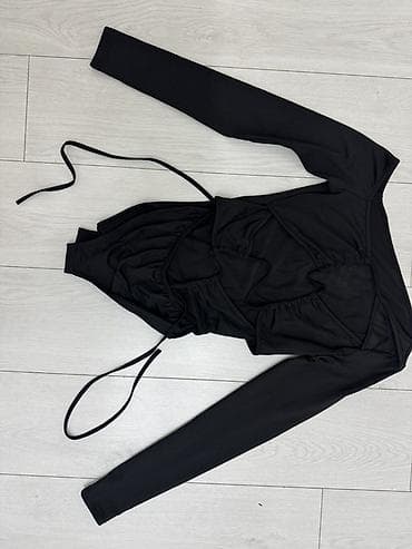 боди платье: КОРСЕТ 200сом Майка новое 800с Боди 500с Черное женское боди с — 4