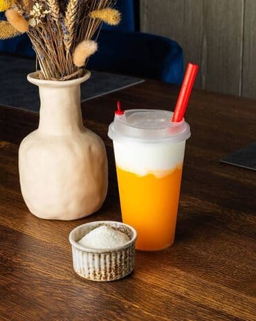 Сухая смесь для приготовления сырной пенки. Порошок для солёного крема