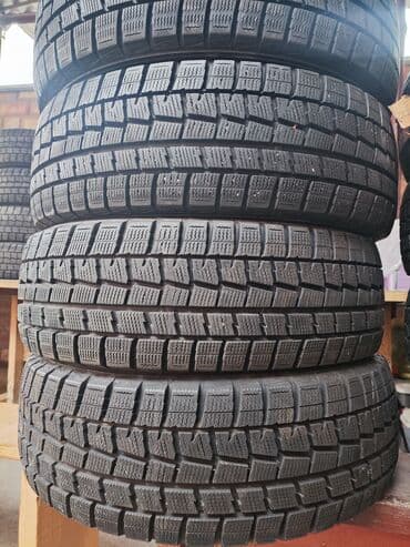185/65/R14 Япония,Dunlop,4шт,комплект,липучка,зима