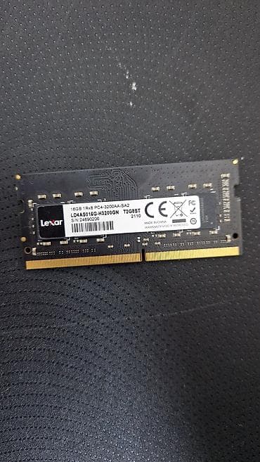 arsenal computers: Оперативная память (RAM) для ПК, Б/у, 16 ГБ, DDR4, 3200 МГц — 1