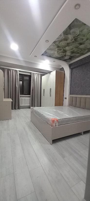 2 bedroom: 3 комнаты, Джал-29 Риэлтор, Семейным, от 1 года, С мебелью полностью — 1