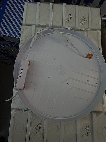 solutions upper: Плафон Круглая светодиодная панель FAN 48W (модель 48W-666 3CCT) — 3