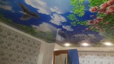 дача на панорама: Натяжные потолки Глянцевые, Матовые, 3D потолки Гарантия, Бесплатная консультация, Бесплатный замер — 8