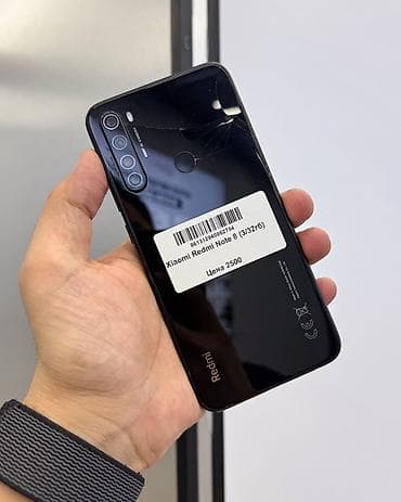 redmi note 10 t: Redmi, Redmi Note 8, Б/у, 32 ГБ, цвет - Черный, 2 SIM — 2