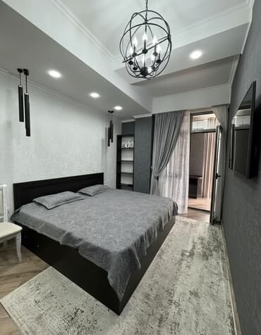 суточные квартиры токмок: 1 комната, Душевая кабина, Постельное белье, Кондиционер — 1