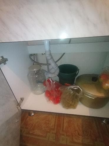 детская кроватка с пеленальным столиком: Тумба для кухни, С мойкой, Напольная, Самовывоз, цвет - Белый — 3