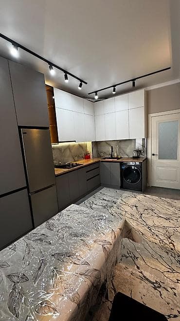 1 комната, Асанбай мкр Собственник, Семейным, от 6 месяцев, С мебелью полностью — 1