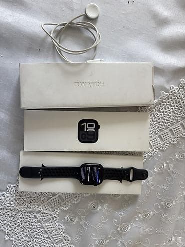 Акылдуу сааттар: Apple Watch 46mm c зарядным кабелем и коробкой. Характеристики и — 1