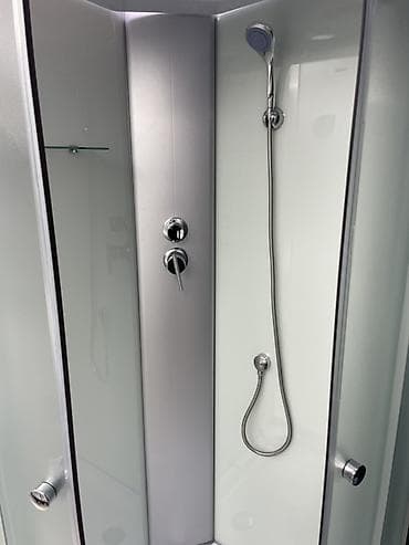 Унитазы и комплектующие: Душевая кабина Полукруглая, Покрытие: Матовое — 3