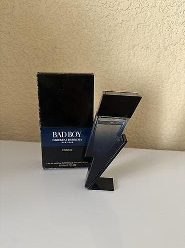 Carolina Herrera Bad Boy Cobalt 50 ml — стильный и свежий мужской at lalafo.kg Carolina Herrera Bad Boy Cobalt 50 ml — стильный и свежий мужской