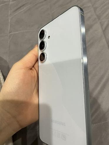 чехол а55: Samsung Galaxy A55, Б/у, 128 ГБ, цвет - Голубой — 3