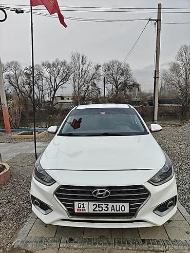 Hyundai Accent: 2018 г., 1.6 л, Автомат, Бензин, Седан