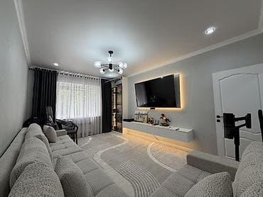 2 bedroom: 2 комнаты, 54 м², 7 мкр 106 серия улучшенная, 3 этаж — 1