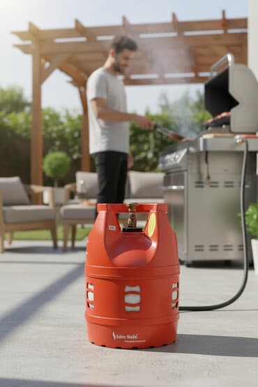 Композитный газовый баллон, Другой бренд, Наполнение: Пустой, Объем баллона: 12 л, Новый, В розницу, Бесплатный выезд, Бесплатная доставка at lalafo.kg Композитный газовый баллон, Другой бренд, Наполнение: Пустой, Объем баллона: 12 л, Новый, В розницу, Бесплатный выезд, Бесплатная доставка