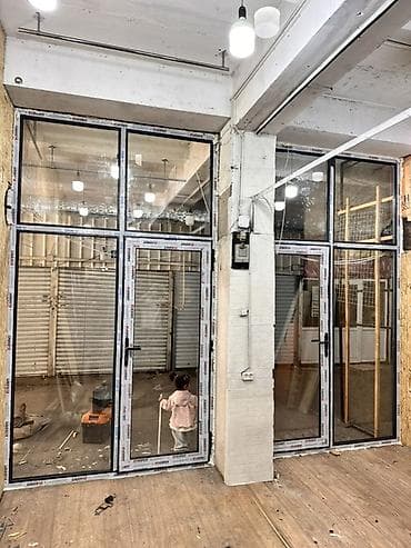 ls 4 6: Алюминиевое окно на заказ, Тип окна: Витражные, Декоративные особенности: Фрамуга, Бесплатная установка, В рассрочку — 2