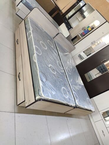 двухъярусный кровать для взрослых: Новая КРОВАТЬ с ящиками из российкого материала С матрасом 1.90*80 В — 2